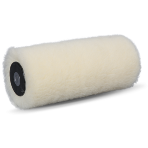 Rullo a pelo alto in lana merino naturale per un’eccezionale capacità di carico.